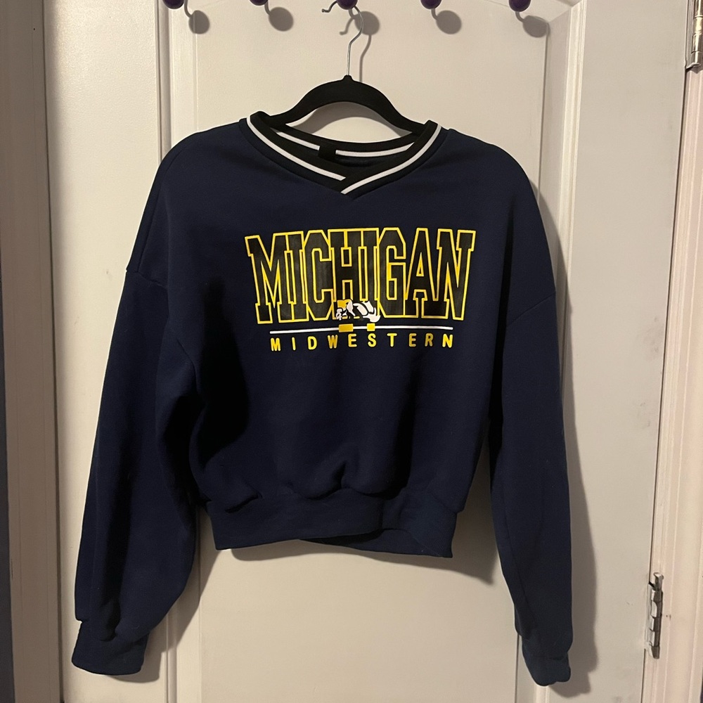 Michigan crewneck